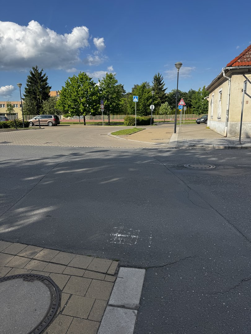 Tady se bojím jet na kole/jít pěšky